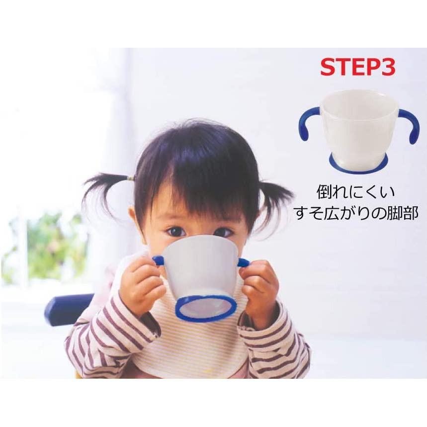 I lager Richell Cup Series Handtag Barns Sugkopp Babymugg Träningsmugg 150ml