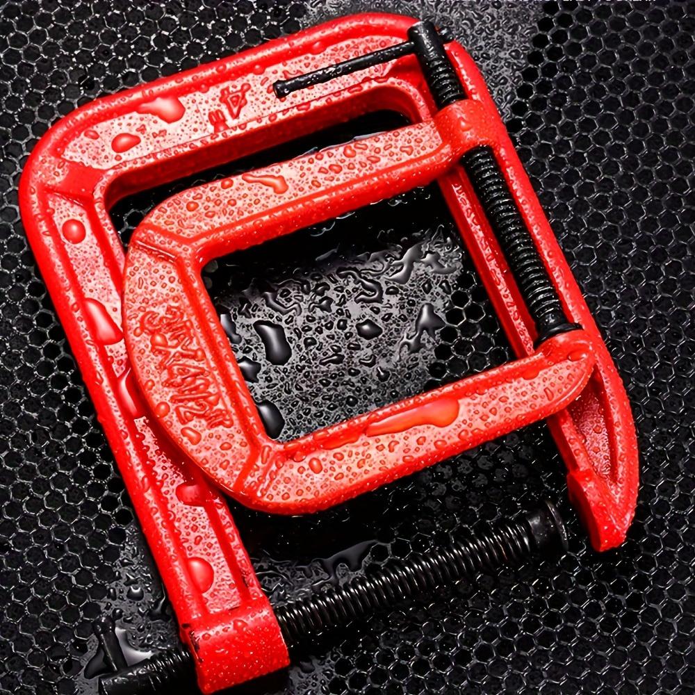 G Clamp Deep Reach C Clamp,4 Inch C-Clamp Set, Heavy Duty Steel C Clamp Industrial Strength C Clamps for Woodworking, Welding