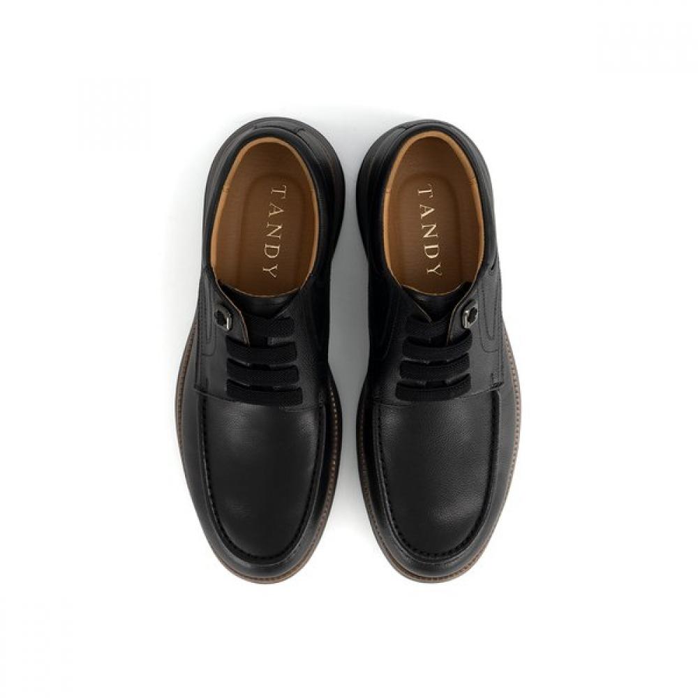 Tandy Men Boat Shoes Black Q19112