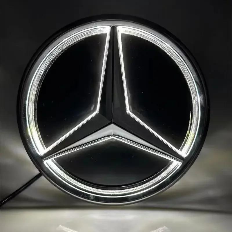 Přední mřížka auta Logo Světlo Zrcadlová plocha LED Odznak Znak Svítící Dekorativní Světlo Pro Mercedes Benz W205 W218 W207 W176 W212