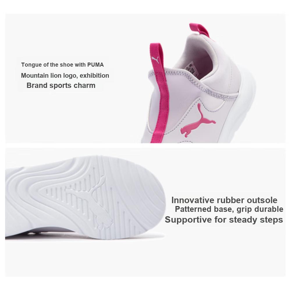 Puma Fun Racer Low Top Kids Casual Shoes Kids Casual Shoes Light-Purple 193668-18