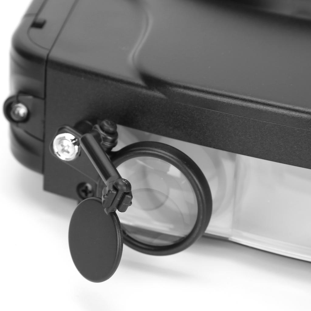 1.5X 3X 9.5X 11X Head Wearing Magnifier Multi Functional LED Magnifying Glass Loupe