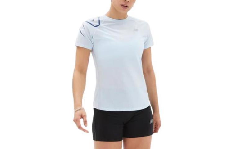 New Balance T Shirt Women s Light Blue WT21263-SL2 S