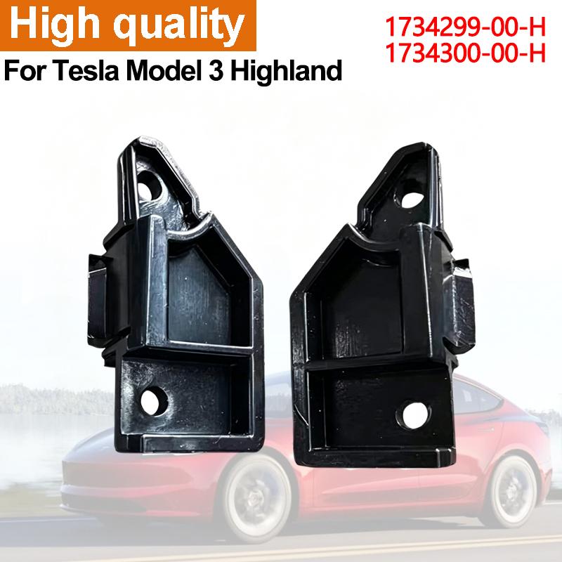 Front Bumper Fender Bracket Left 1734299-00-H Right 1734300-00-H For Tesla Model 3 Highland 2024 2025 2026 Fascia Support Mount