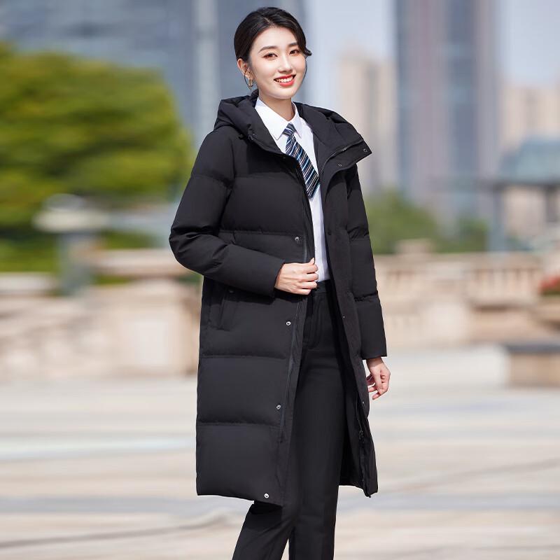 Trolman Women's Mid-length Hooded Down Jacket