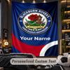 TapestryBlackburn Rovers Football Custom Name Text Personalized Wall Hanging Tapestry Home Wall Decor