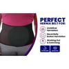 Umbilical Hernia Belt for Men and Women - Abdominal Support Binder with Compression Pad - Supports Waist and Tummy After Surgery