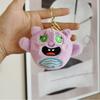Plush Bigeyed Charming Monster Keychain Soft And Adorable 4 Inch Toy Ideal For Bags Gifts And