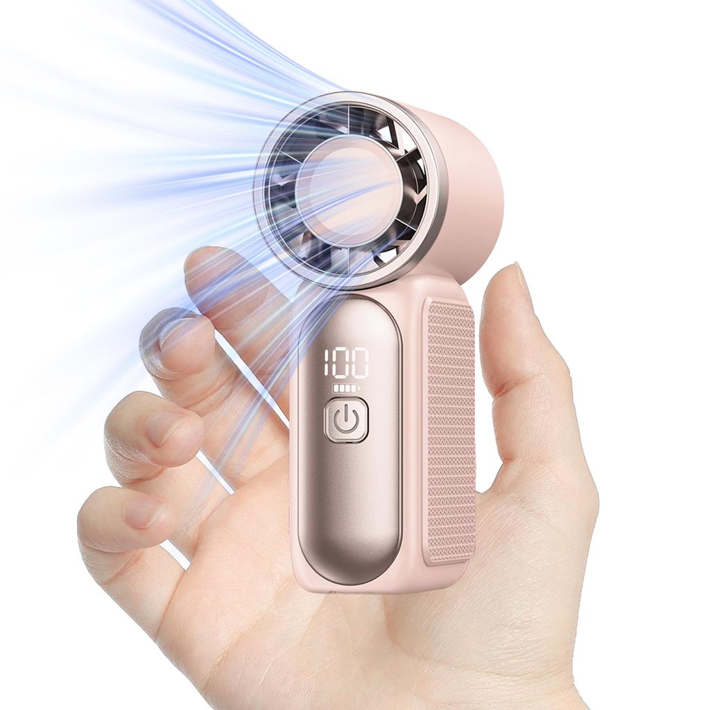 Mini Ventilatore Portatile ad Alta Velocità Portatile Turbo Ventilatore Tascabile per Viaggi all'Aperto