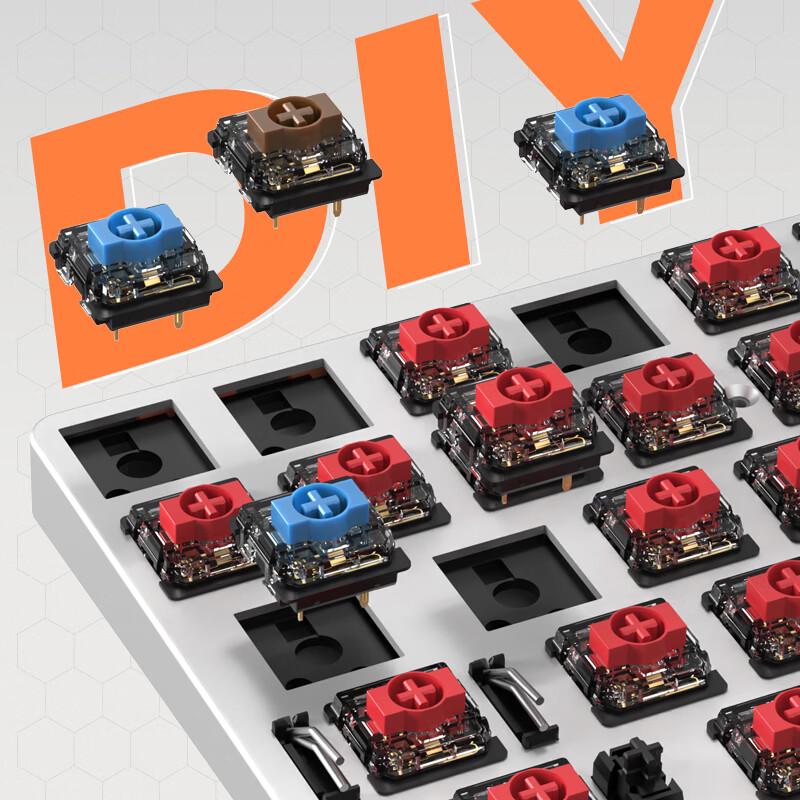 Keychron K3 MAX Μηχανικό Πληκτρολόγιο Χαμηλού Προφίλ Τριπλής Λειτουργίας