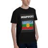 Mapuche Town Flag Retro Vintage Men TShirt Oversized T Shirts Mens ONeck Cotton Tees Short Summer Male