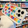 Love Oil Painting Silicone Phone Case for IPhone 11 13 14  Pro Max XS15  X XR 12 13 7 8 16 Plus SE Camera Lens Protection Cover