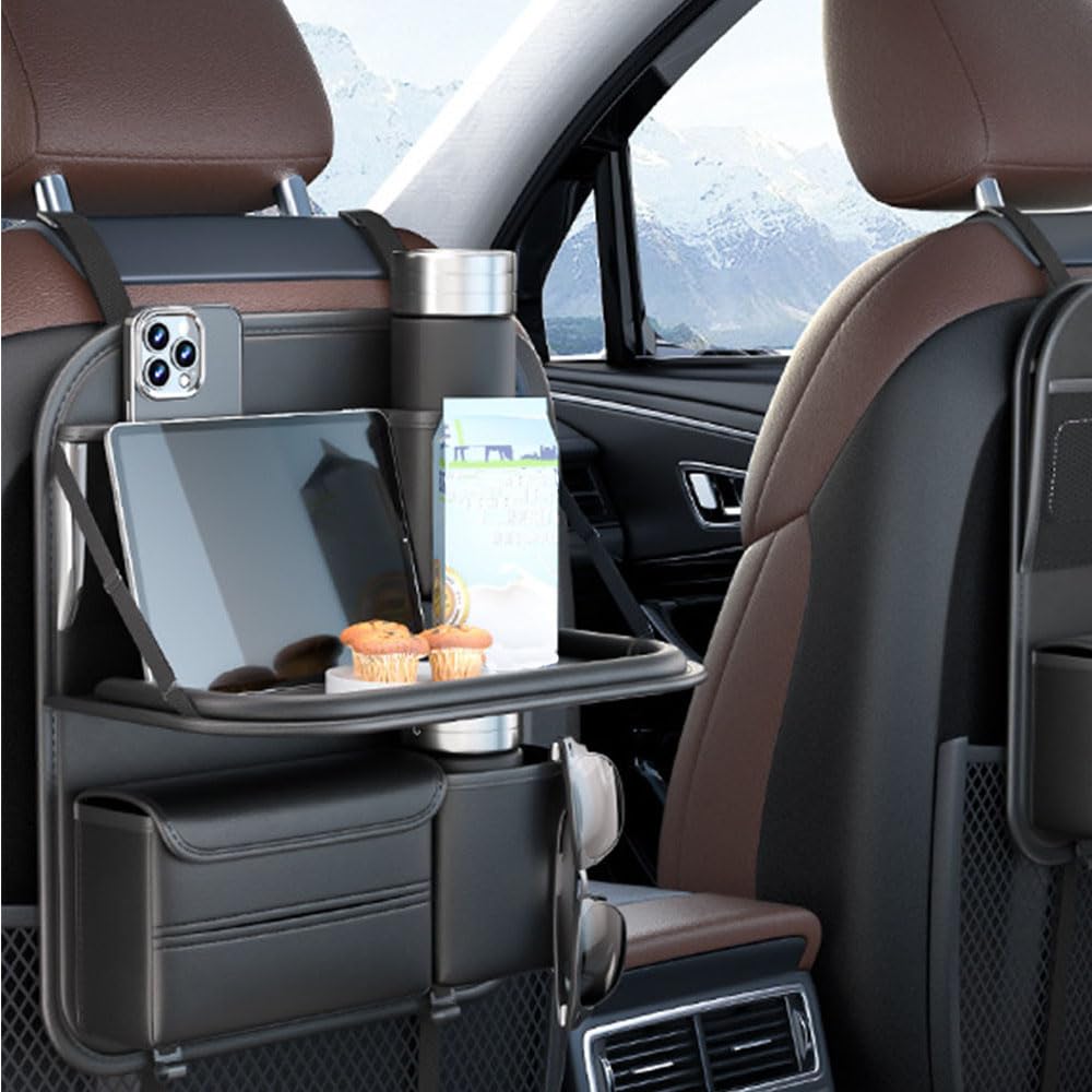 Car Seat Back Car Back Seat Storage Back Seat Drink Car Convenient Item Pocket, Table, Pocket, Holder, Accessories,