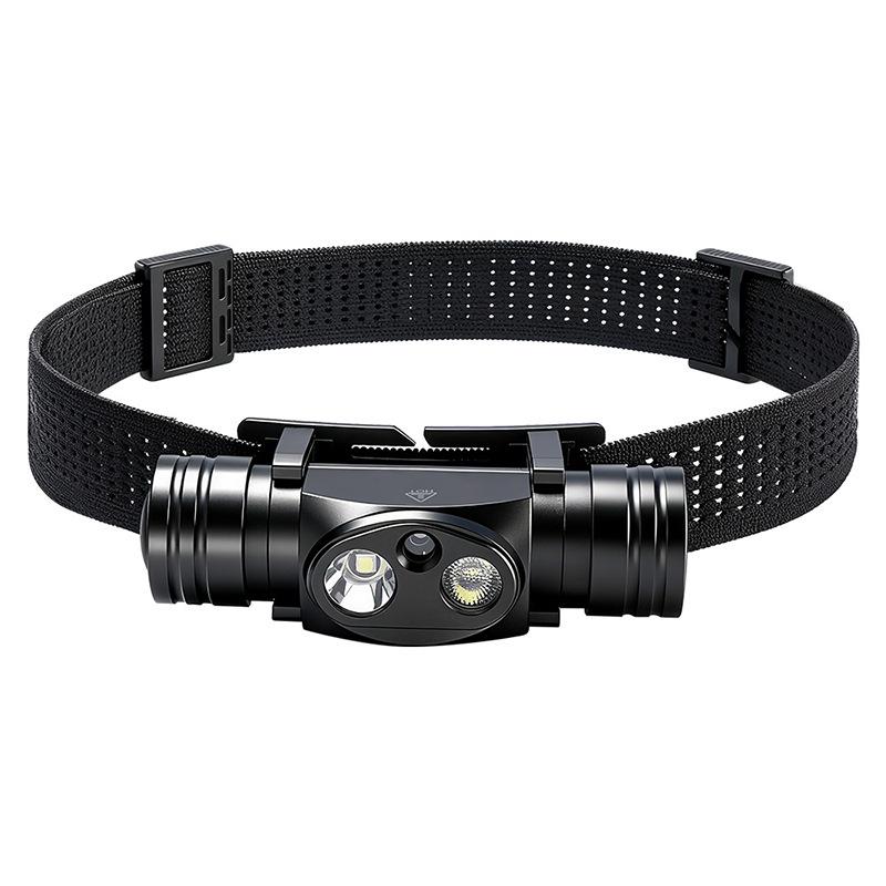 1000 Lumens Aluminum Alloy LED Headlamp with Long Battery Life for Outdoor Mountaineering and Night Fishing
