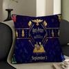 Movie Harrys P-Potter Personalized Pillow Dust Cover Bedroom Kids Party Decoration Pillowcase Birthday Children Gift