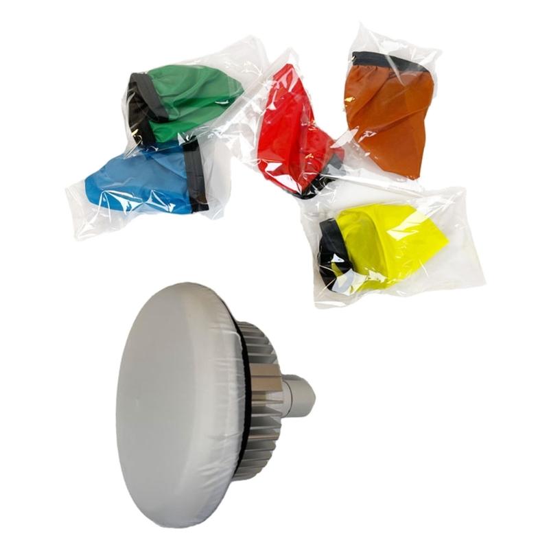 Softbox Lighting Cover 15CM Diffuser Lamp Sock Diffuser Cloth,Light Diffuser Cloth for Enhances Artistic Photo Effects