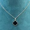 Women's Silver Titanium Steel Necklace with Micro-Inlaid Zircon - Elegant, Durable Clavicle Chain Jewelry