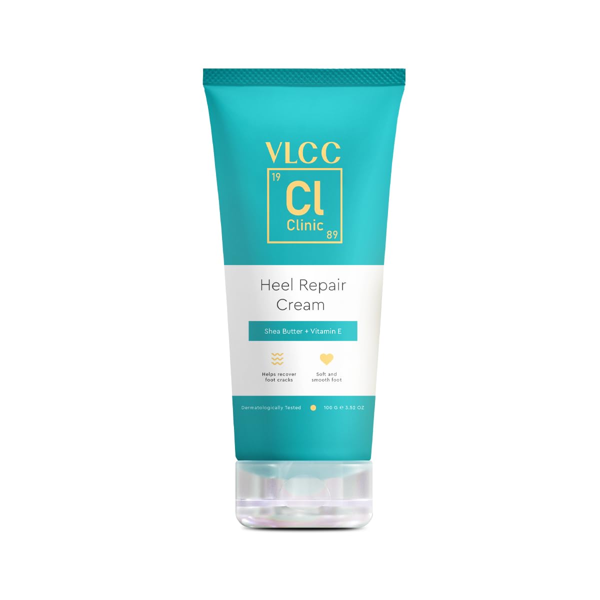 

VLCC Clinic Heel Repair Cream 100 g Dry Cracked Feet With Exfoliating Moisturizing Care For Softer Smoother Feet