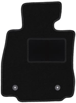 Driver's Mat Black For: Mazda 2 III Hatchback (2015-)