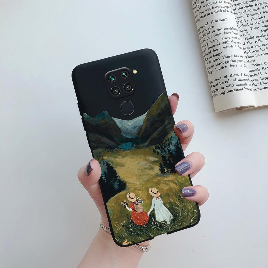 For Xiaomi Redmi Note 9 Case soft Cartoon Pattern Silicone Phone Back Cover Case For Xiaomi Redmi Note9 Note 9 Pro Max 9s Bumper