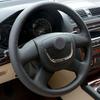CARDAK Zwarte Lederen Stuurwielhoes voor Skoda Octavia Superb 2012 Fabia Skoda Octavia a 5 a5 2012 2013 Yeti 2009-2013