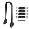 Bike Rear Rack Corrosion Resistant Aluminum 30kg Loading Strength Hassle  Assembly Design