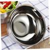 MUCKLILY 2-Piece 304 Stainless Steel Bowl, Double Insulated Bowl, Steel Insulated Bowl, Double-Layer Soup Bowl, Steel Serving Bowl, Vacuum Noodle Bowl