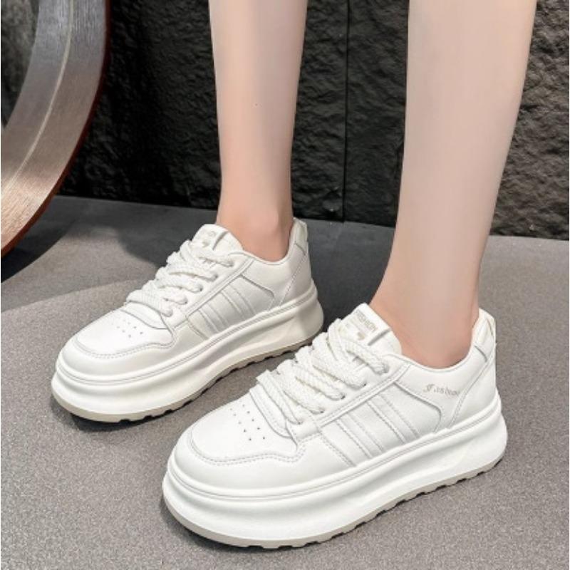 Little white shoes children's versatile board shoes spring and summer new thick-soled heightening breathable casual sports women's shoes