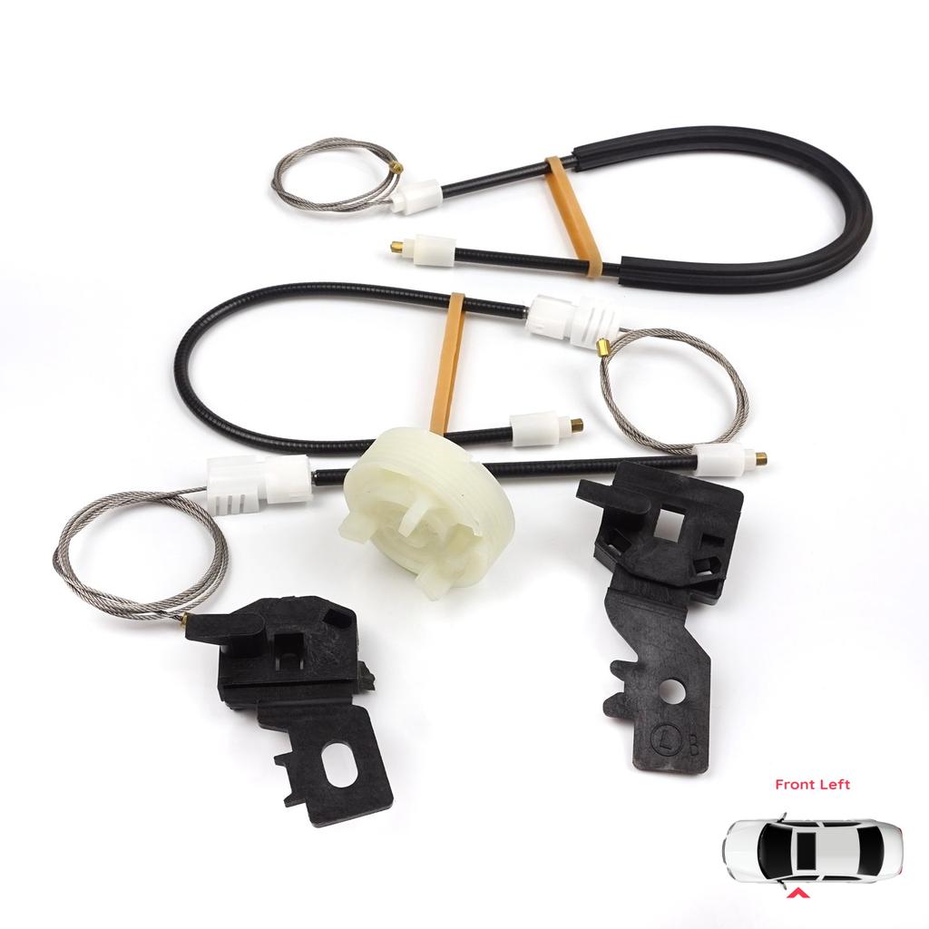 EWR687 Reparasjonssett for vindusheismotor foran venstre for Nissan Qashqai MK1 J10 2006-2013 80771JD000