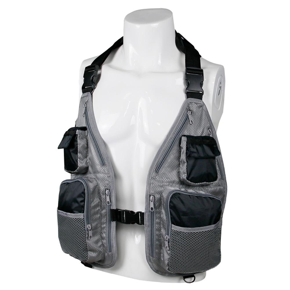 Quick Dry Fishing Waistcoat Multiple Pockets Fly Fishing Vest Fishing Vest  Outdoor Enthusiasts