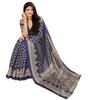TreegoArt Fashion Women's Kalamkari Art Silk Bollywood Style Saree With Unstitched Blouse Piece - Pack Of 1