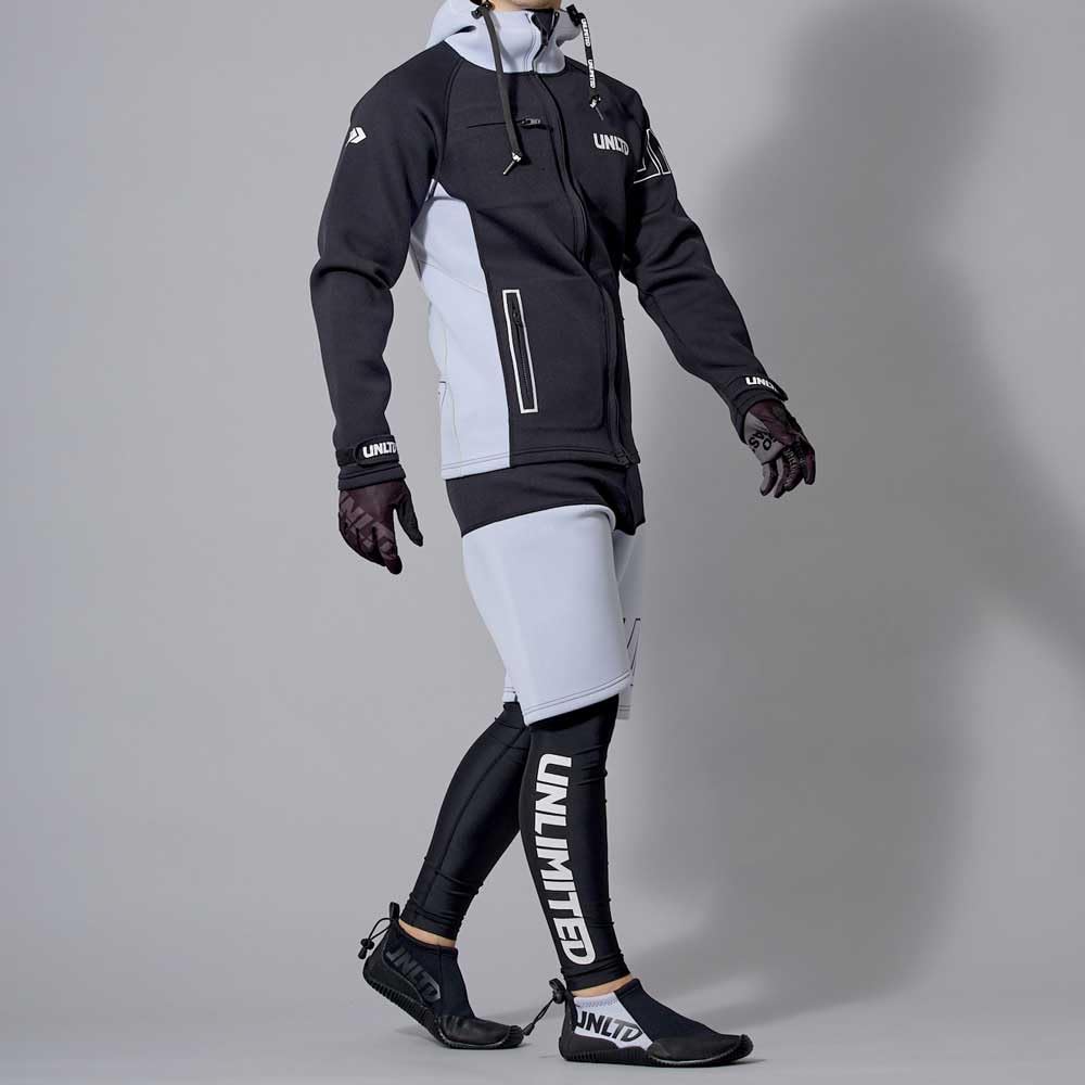 [UNLIMITED PWC] UNLIMITED UNB0601 White (L) 26-27cm Aqua Flex Boots Marine Shoes