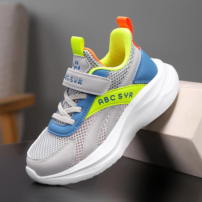 

Детские повседневные кроссовки для бега с одинарной сеткой Hollow Sneakers 29 розовый