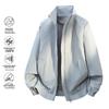 Men's Trendy Stand-Up Collar Patchwork Jacket: High-Quality, Solid Color, Windproof Spring/Autumn Outerwear