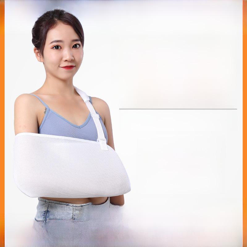Breathable Thickened Anti-Strangulation Arm Sling with Wrist Fracture and Dislocation Fixation