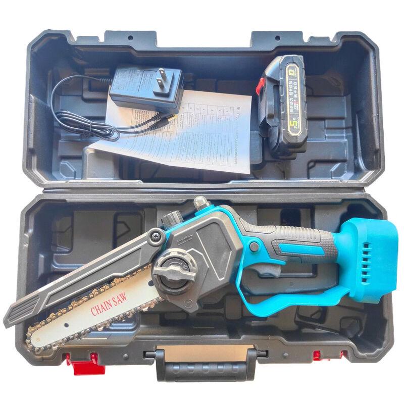 ZCANZ 6-inch Cordless Brushless Electric Chainsaw CN Plug (adapter Included)