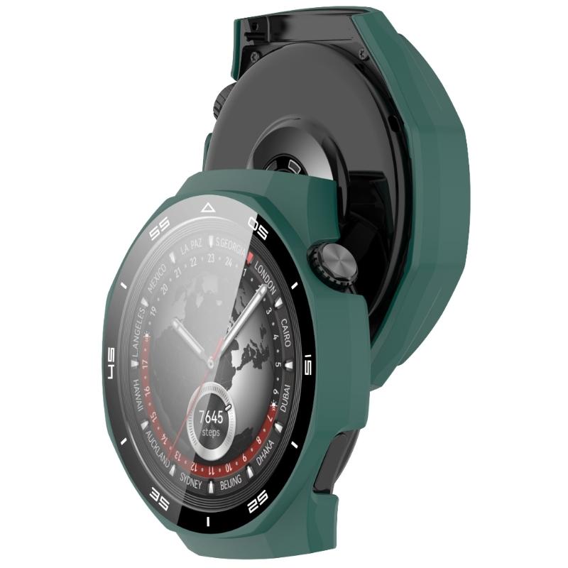 46mm Smartwatch Hard Case PC & Glass Watch Bumper Easy Installation Watch Protective Cover Simple To Use for Watch GT5