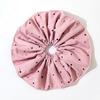 25cm Oversized Polka Dot Hair Tie Women Korean Style Mesh Scrunchie Bow Headband Accessory Ponytail Sweet Minimalist