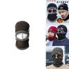 Thick Knitted Winter Hat For Men Windproof And Warm Suitable For Cycling And Skiing