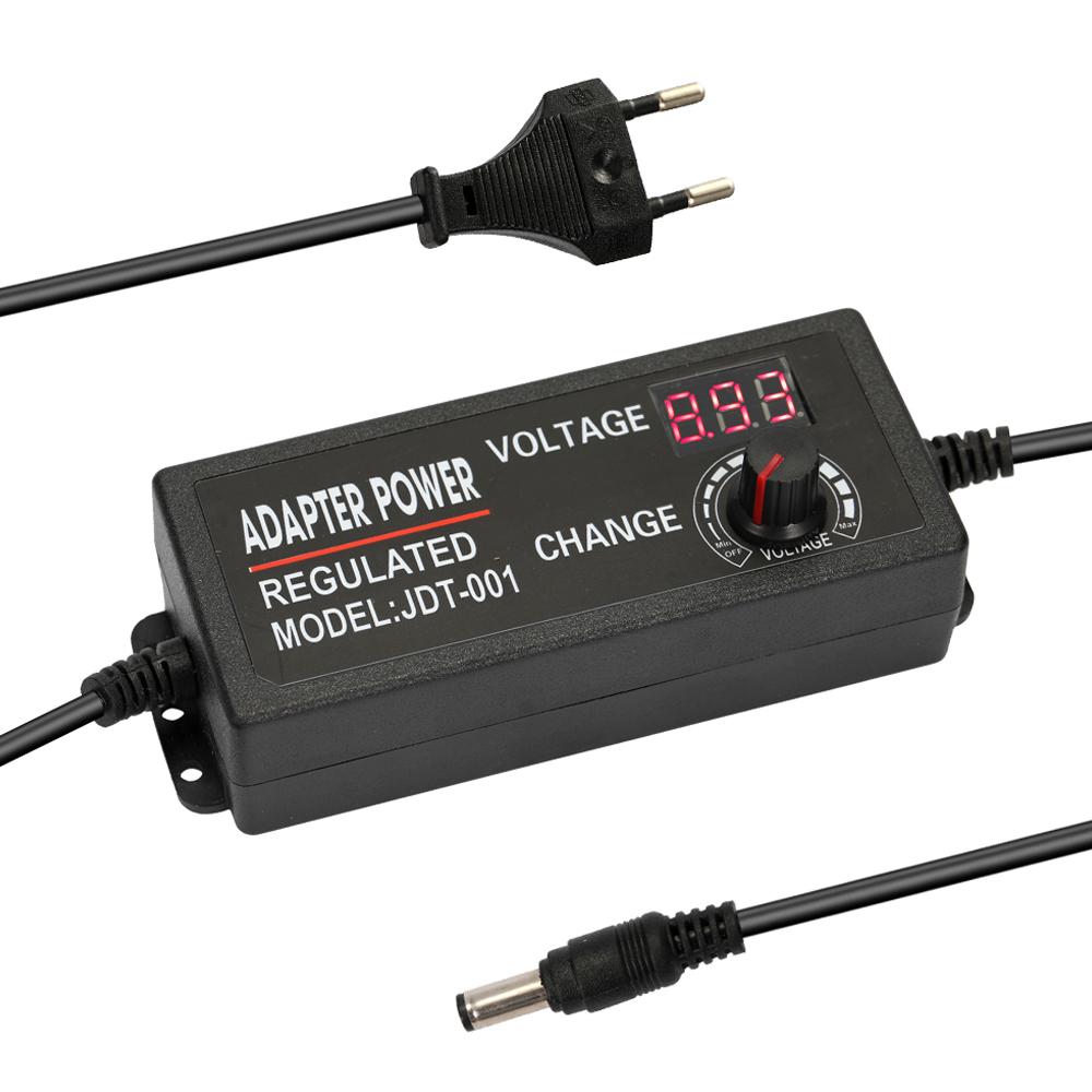 9 24V 3A Adjustable Multifunctional Switch High Power With Display Screen Power Adapter