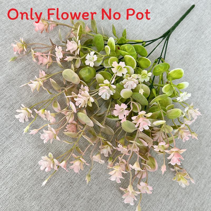 Sampsonii Hance Hypericum Plastic Green Plant Wedding Photography Decor