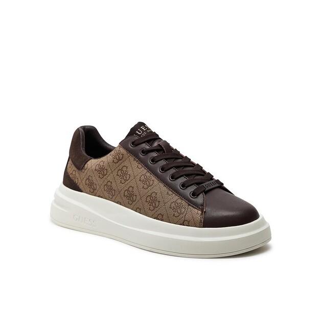 Мужские кроссовки Guess Elba fmpvib fal12 бежевые