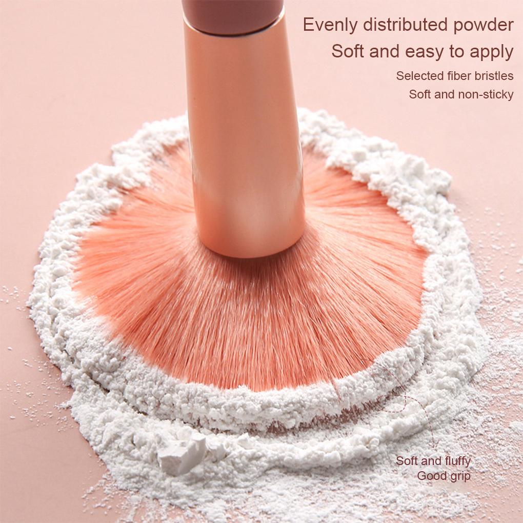 8 Pieces Makeup Brushes with Plastic Handle Waterproof Powder Foundation Make Up Eye Shadow Kit Brush Cosmetics Travel