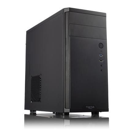 Fractal Design | CORE 1100 | Black | Micro ATX | Power Supply Included No | ATX PSUs, Up To 185mm If a Typical-length Optical Drive Is Mounted