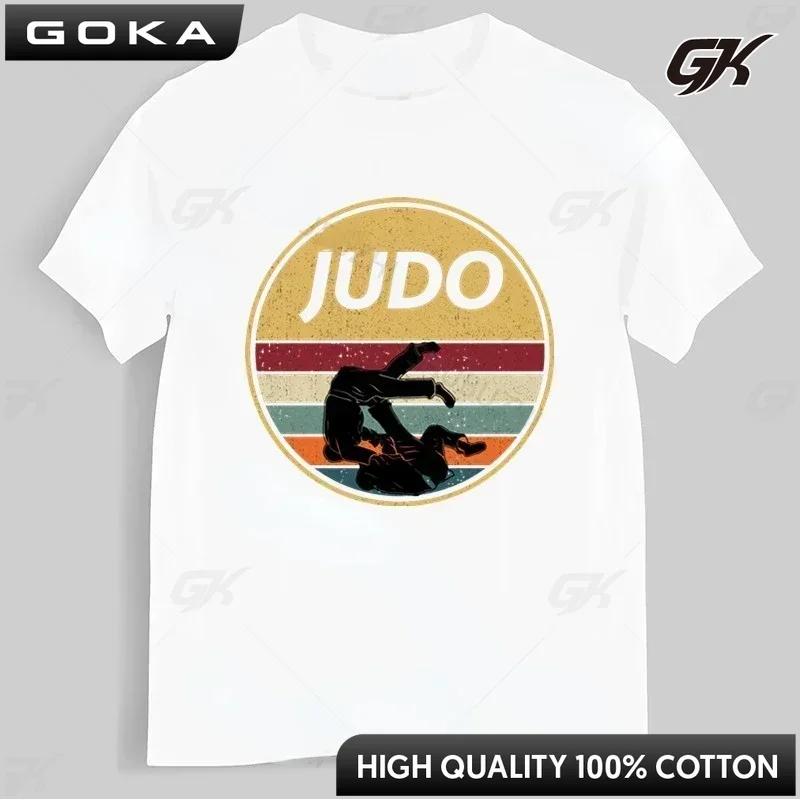 Я и Ваш Первый Урок Бесплатно Футболка Каратэ Джиу-джитсу Дзюдо Футболки Смешная Одежда Модные Футболки Мужская Одежда Уличная Одежда S