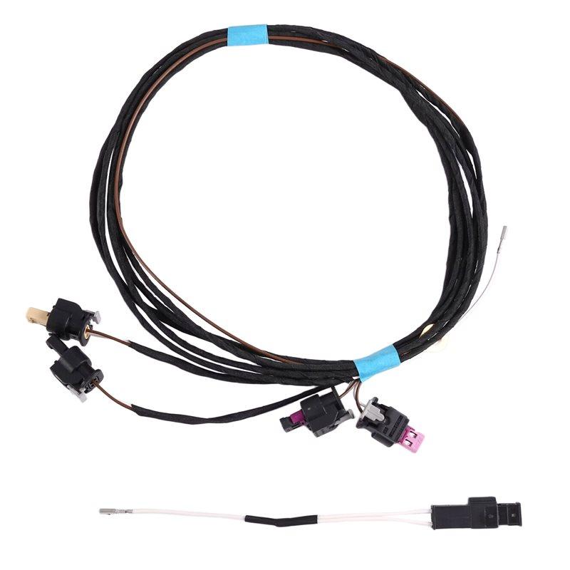 For VW ID. 4 Compatible Led Wire Harness Front Bumper Light Bar Logo Lamp Car Parts