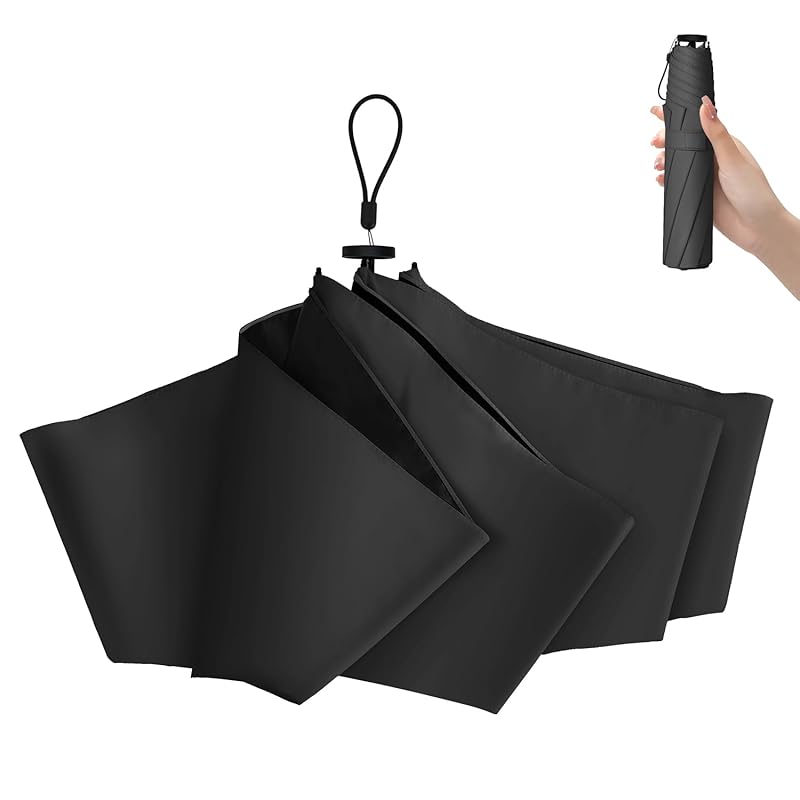

parasol lightweight [118g super lightweight UV cut 99.99% or more] Completely blacked out heat shield folding parasol folding umbrella Umbrella that