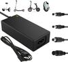 Încărcător trotinetă electrică, 42V 2A, cu 4 conectori, pentru trotinete cu echilibru, trotinete electrice și Xiaomi M365/Pro 2