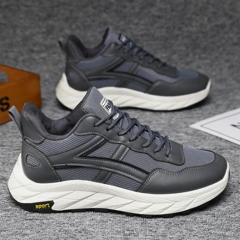 Men's Sneakers Casual Breathable Mesh  Running Sports Shoes Unisex Lace Up Tennis Feminino Light Walking Sneakers  Zapatos Mujer