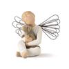 Tree Angels Willow Figurine Embrace Pet Ornament Sculptures Statue Gift Resin